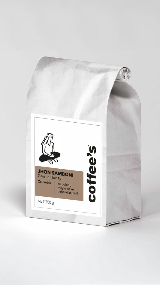 JHON SAMBONI FINCA SANTA BARBARA GEISHA HONEY COLOMBIA